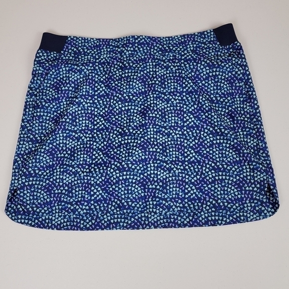 Cypress Club Blue Depths Printed Golf/Pickleball Skirt/Skort Sz XL - Picture 1 of 12
